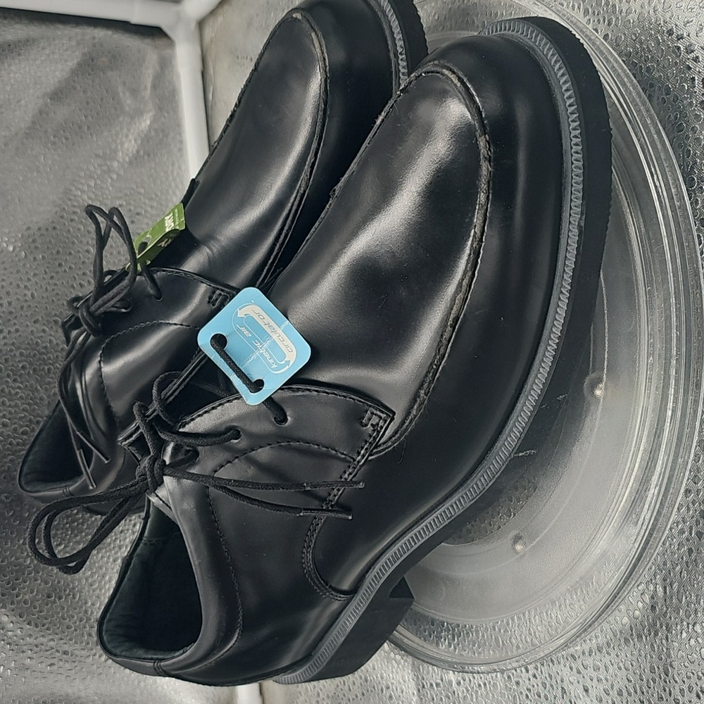 J Mens Dress Shoes Sz9.5 Black - Picture 1 of 9